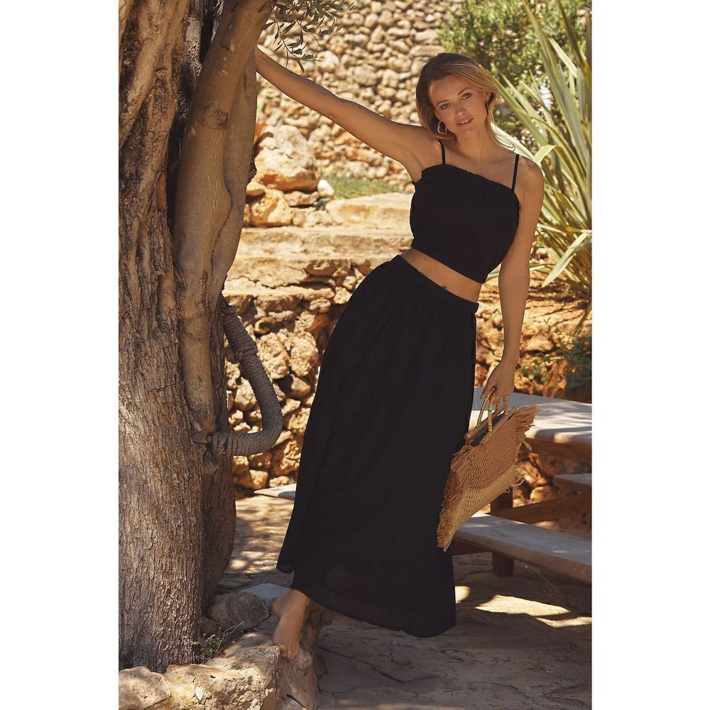 Anthropologie - Michie Skirt Set black size M